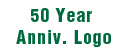 50 Year Anniversary logo