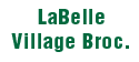 LaBelle Village Walking Tour Brochure
